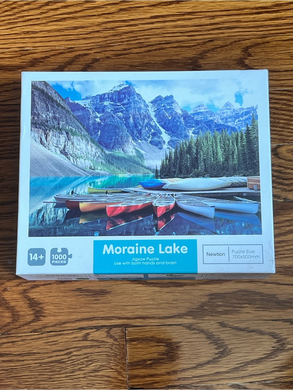 Moraine Lake 1000 Piece Puzzle